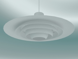 Lampada a sospensione P376 (KF2, Ø70cm, H 28cm, Bianco)