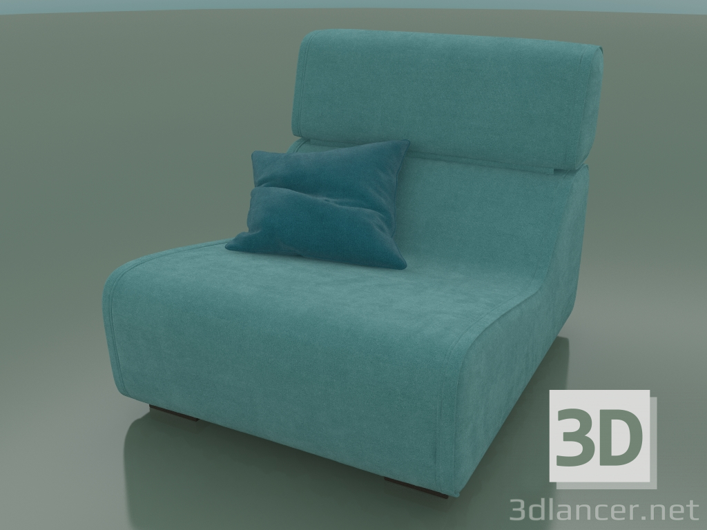 3d model Sillón Ria (1050 x 850 x 820, 85RI-105) - vista previa