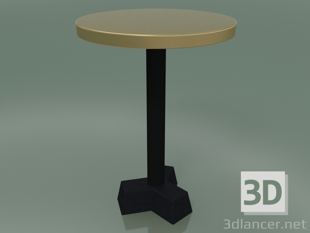 3d model Table (Brass 45, Ottone Lucido) - preview