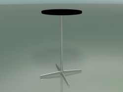 Table ronde 5521, 5541 (H 105 - Ø 59 cm, Noir, LU1)