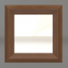 modèle 3D Miroir ZL 06 (400x400, bois brun clair) - preview