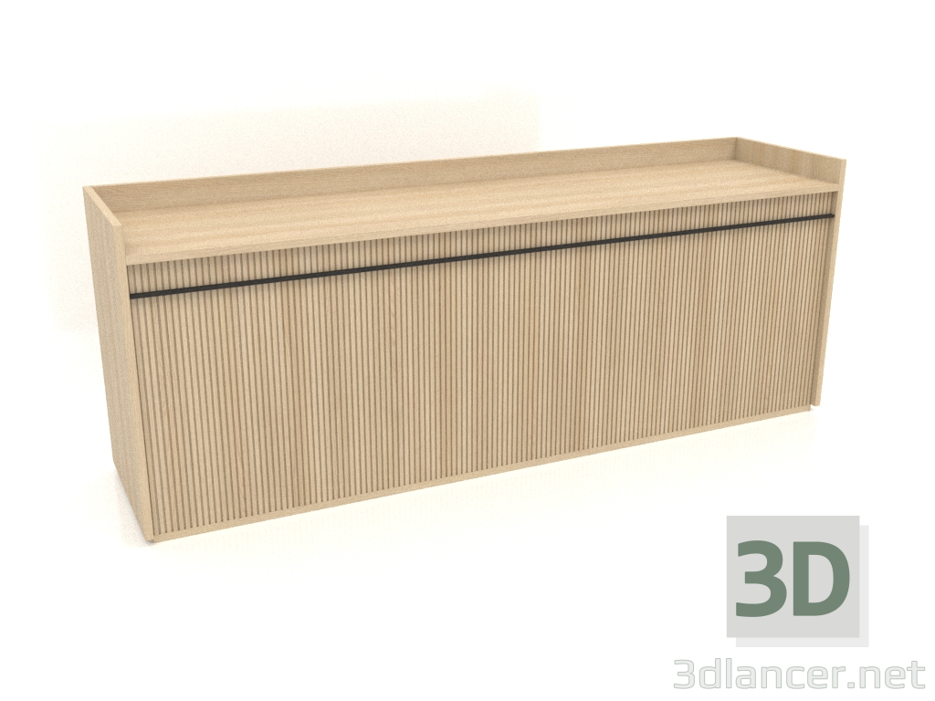 3d модель Тумба TM 11 (2040x500x780, wood white) – превью