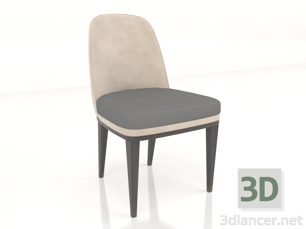 modello 3D Sedia (D623) - anteprima