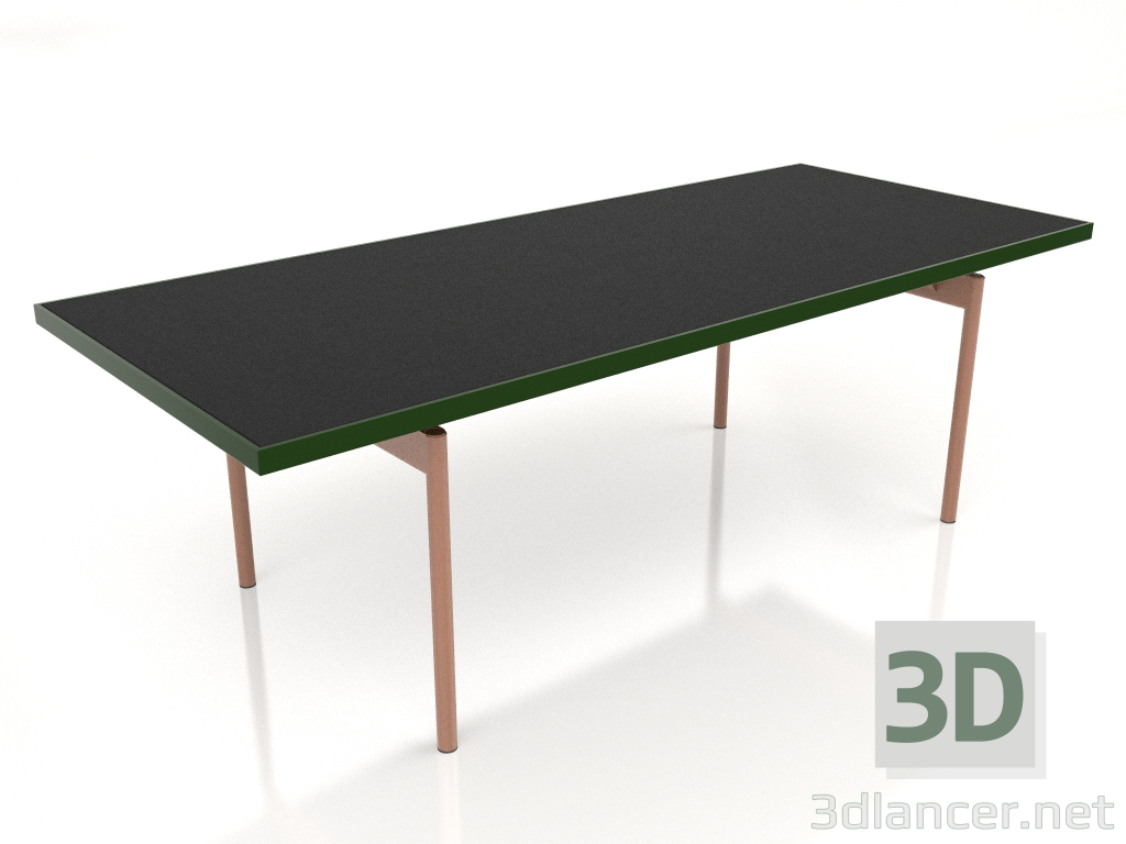 3D Modell Esstisch (Flaschengrün, DEKTON Domoos) - Vorschau