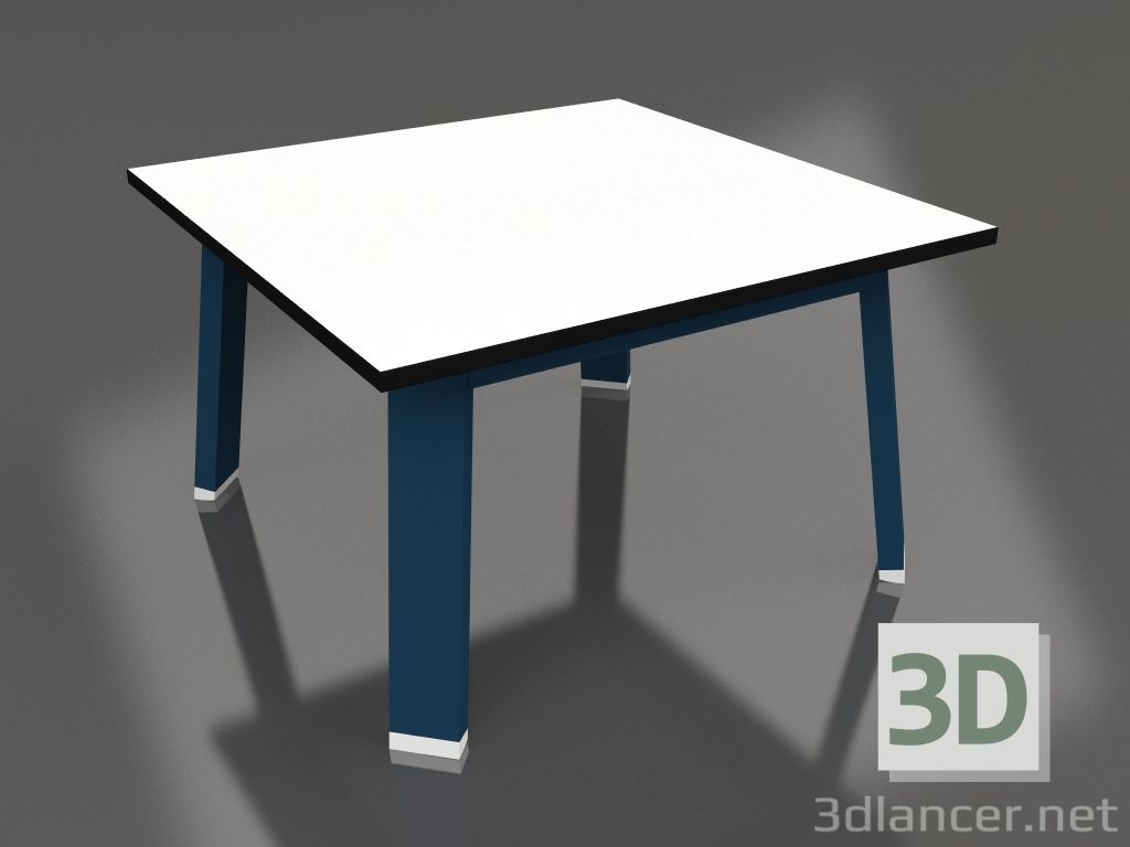 3D Modell Quadratischer Beistelltisch (Graublau, Phenolharz) - Vorschau