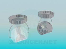 Halogen luminaires spherical shape