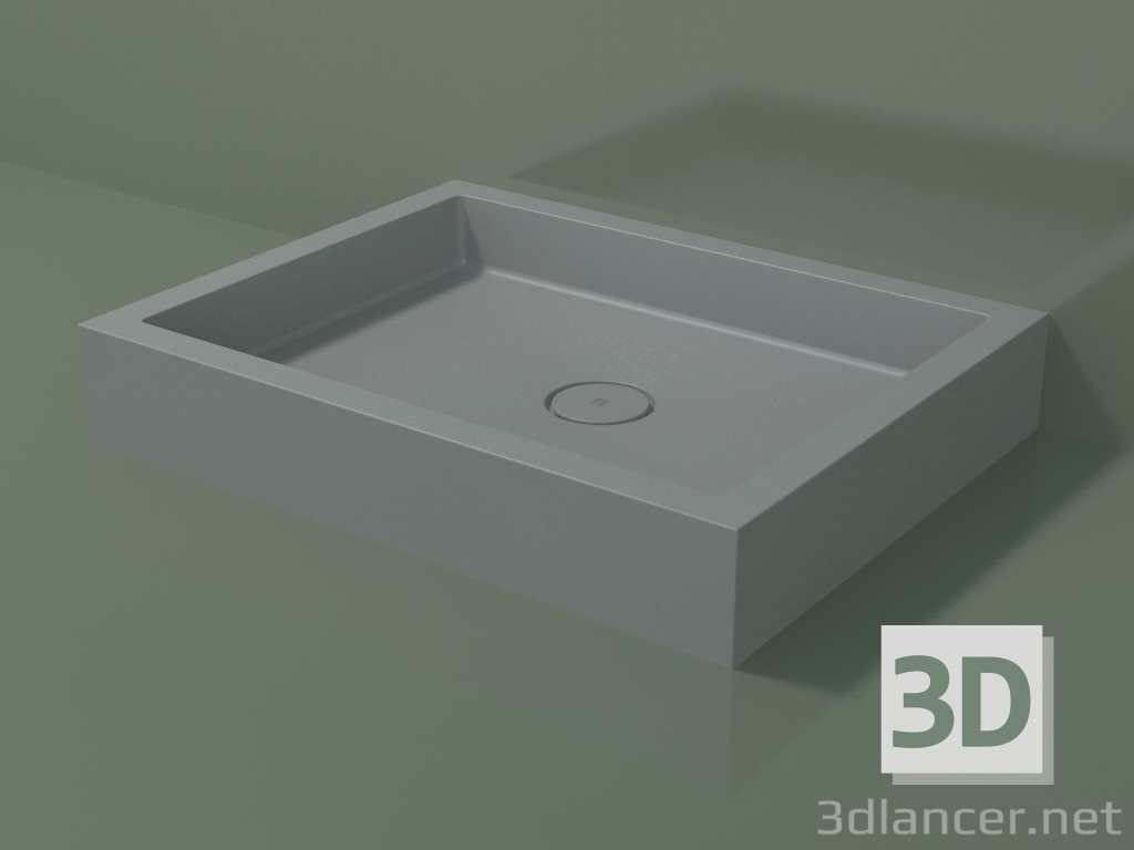 3d model Shower tray Alto (30UA0110, Silver Gray C35, 90x70 cm) - preview