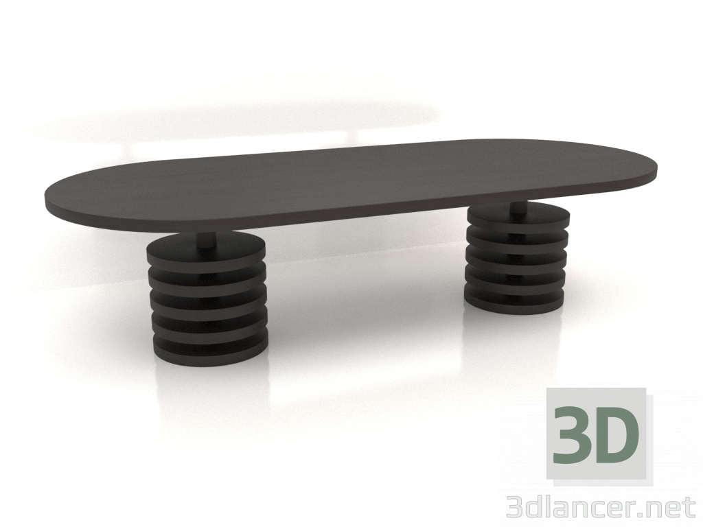 3d model Mesa de trabajo RT 03 (2932х1303х750, madera marrón oscuro) - vista previa