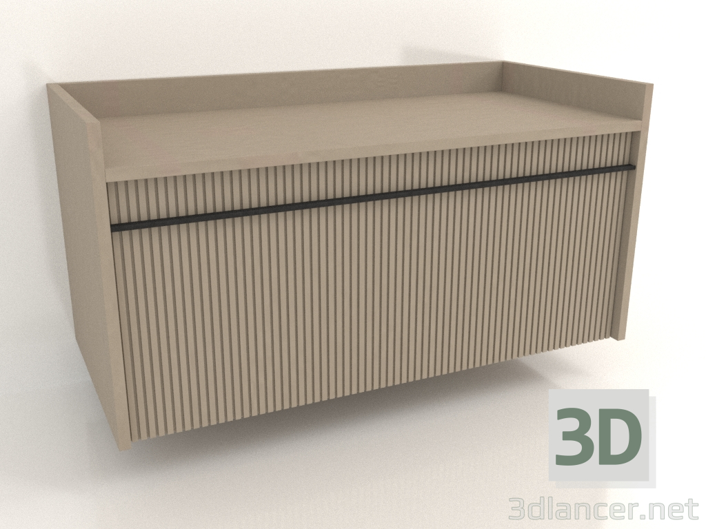 3d модель Тумба навесная TM 11 (1065x500x540, beige) – превью