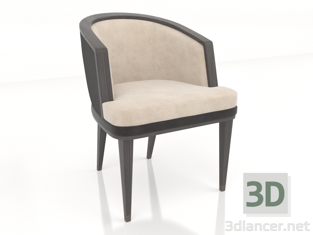 3d model Silla (D624) - vista previa