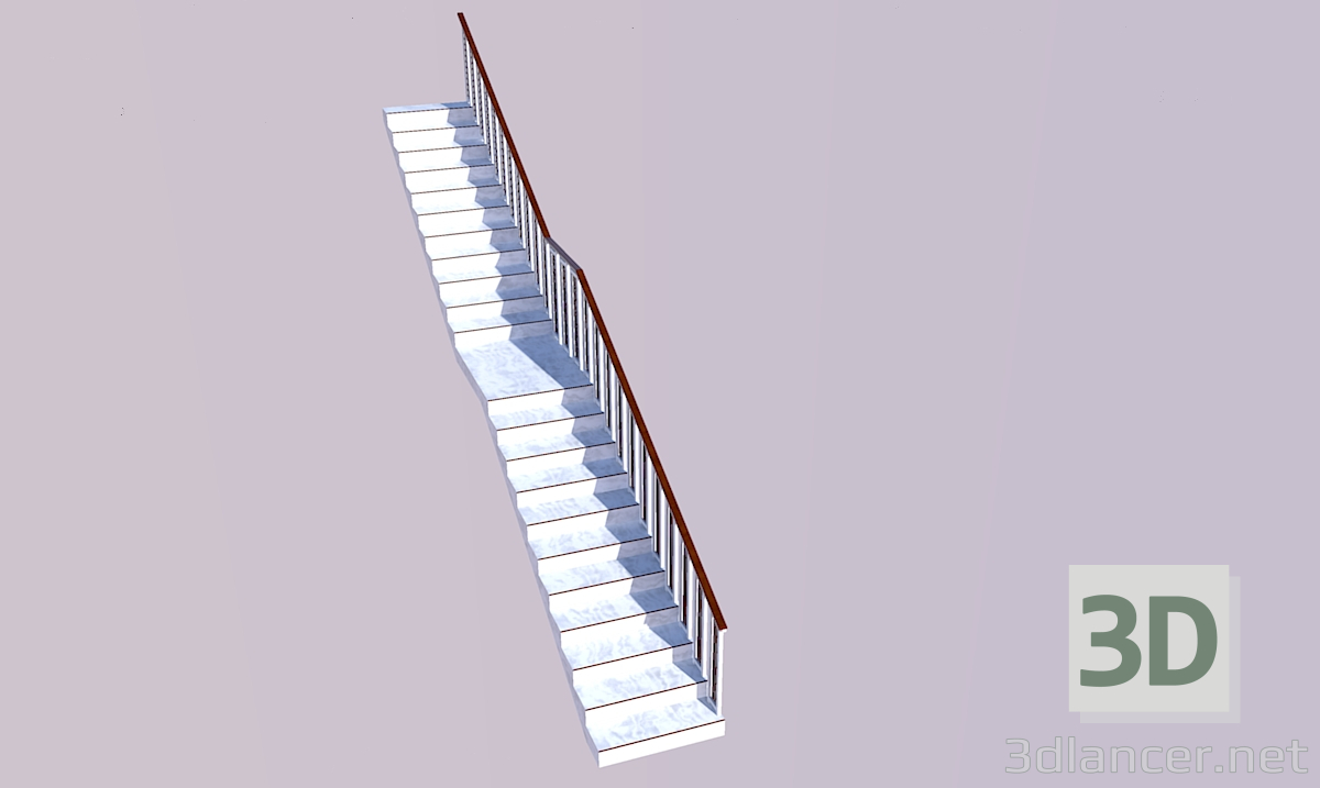 3d model Stairs - preview