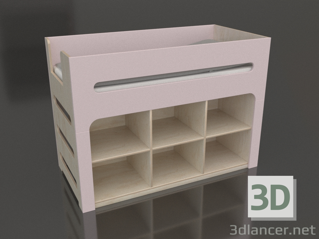 3D Modell Hochbett MODE PB (UPDPBA) - Vorschau