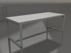 Table à manger 210 (DEKTON Kreta, Anthracite)