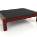 3d model Coffee table (Wine red, DEKTON Domoos) - preview