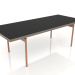 Modelo 3d Mesa de jantar (Bronze, DEKTON Domoos) - preview