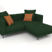 3D Modell Sofa Carol 1960 x 1800 (Salvodor 7) - Vorschau