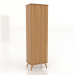 modèle 3D Armoire 3 600x450x2000 mm (chêne naturel) - preview