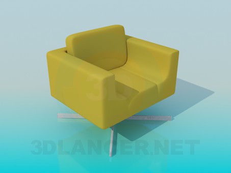 3d model Sillón - vista previa