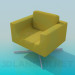 3d model Sillón - vista previa