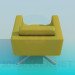 3d model Sillón - vista previa