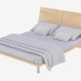 Modelo 3d Cama de casal (cr 25) - preview