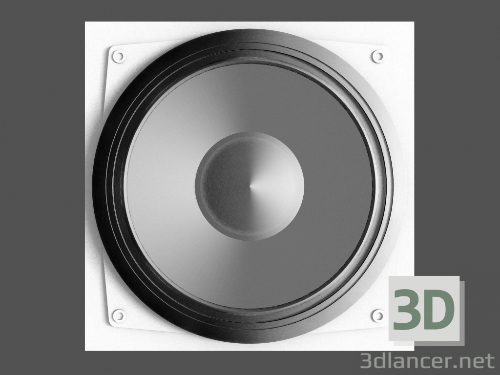 Modelo 3d Painel de Som 3D - preview