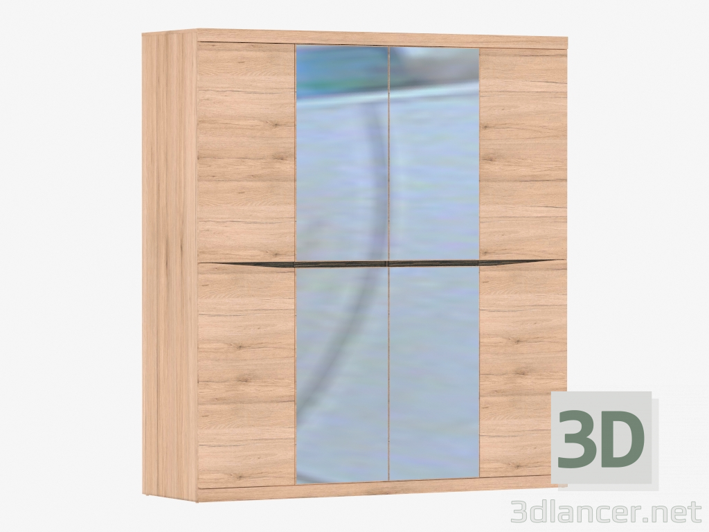 Modelo 3d Guarda-Roupa 4D (TIPO 23) - preview