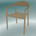 3d model Sillón Sillón MONZA (1209-40, roble natural, caramelo) - vista previa