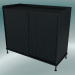 modello 3D Sideboard Enfold (Tall, Black) - anteprima