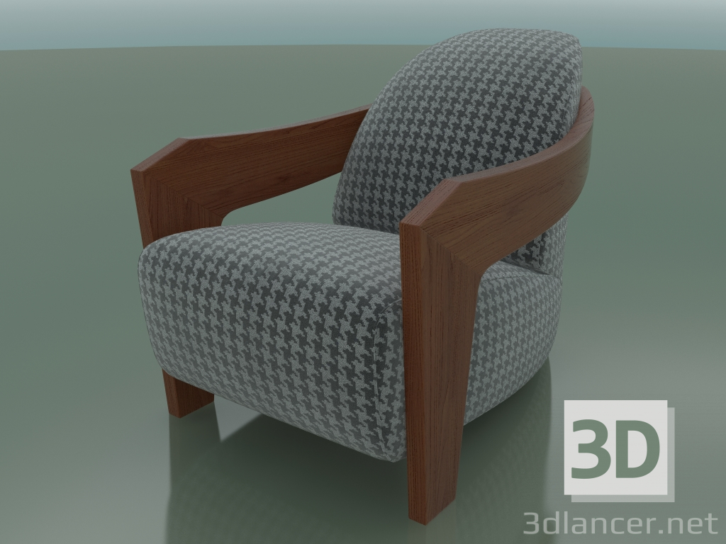 3d model Sillón Moko (680 x 1130 x 810, 68MO-113) - vista previa