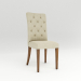 3d model Padded Dining Chair - preview