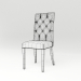 3d model Padded Dining Chair - preview