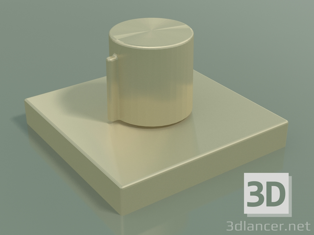 3d model Hot and cold water adjustment knob (20,000 980-28) - preview