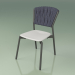 3d model Chair 220 (Metal Smoke, Polyurethane Resin Gray, Padded Belt Gray-Blue) - preview