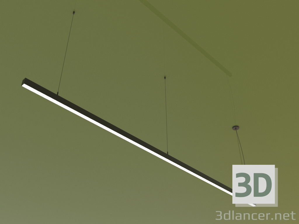 3D Modell Beleuchtungskörper LINEAR P4028 (2250 mm) - Vorschau