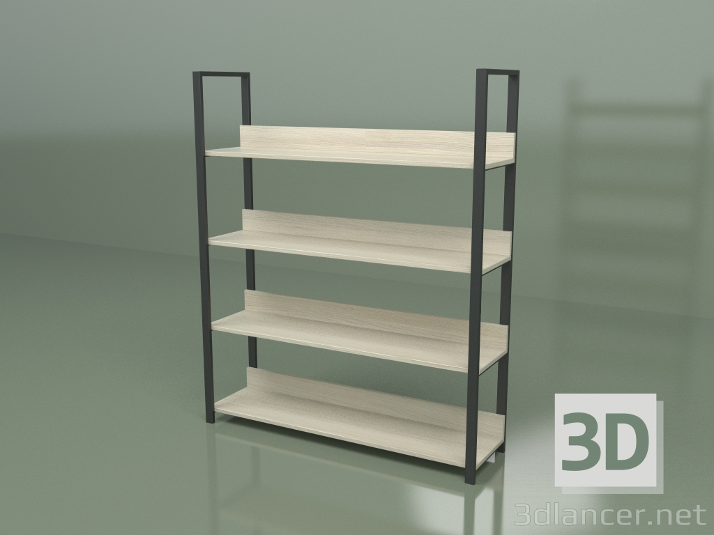 modèle 3D Rack 4 étagères 1350 - preview