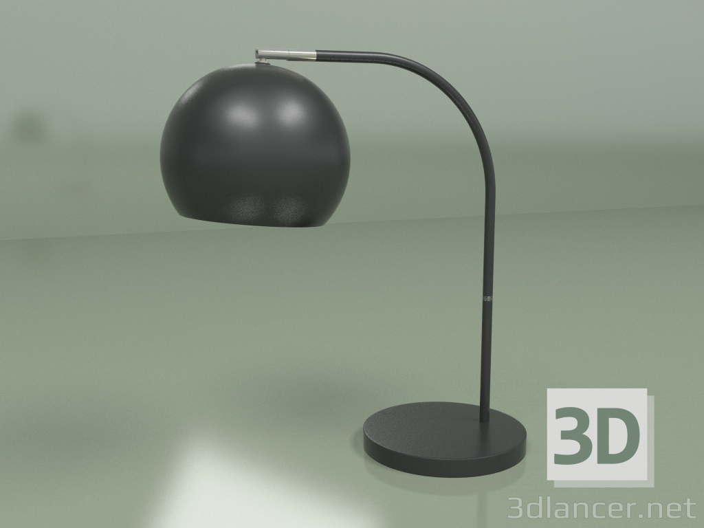 3d model Table lamp Sphere (black) - preview