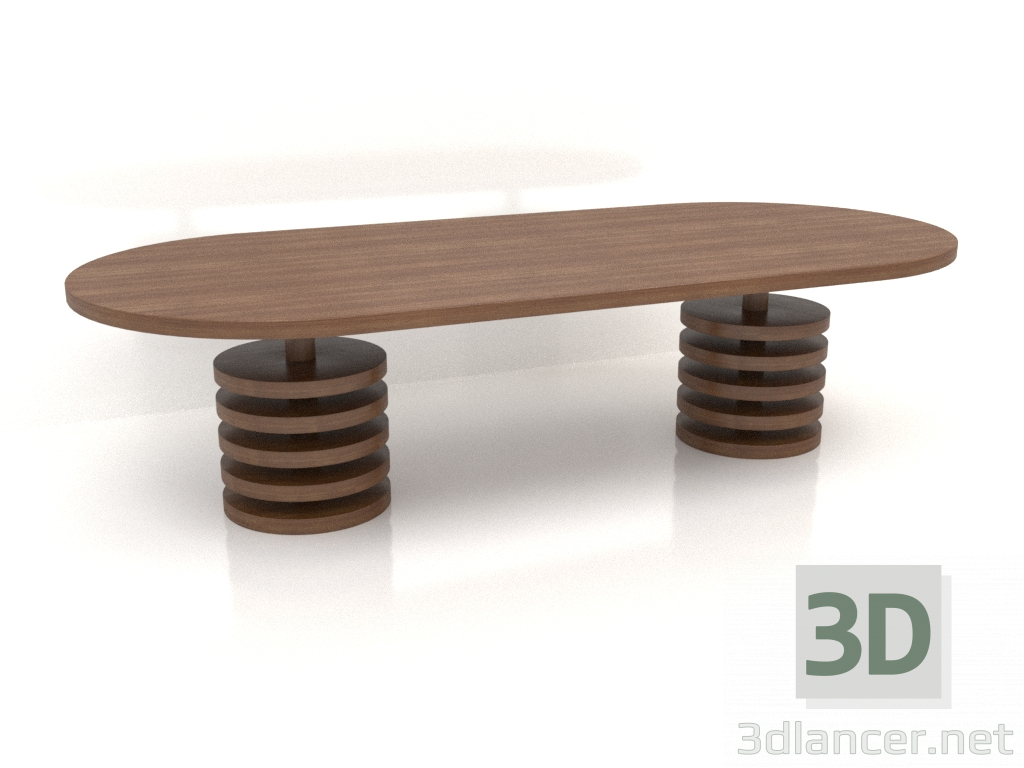 3d модель Стол рабочий RT 03 (2932х1303х750, wood brown light) – превью