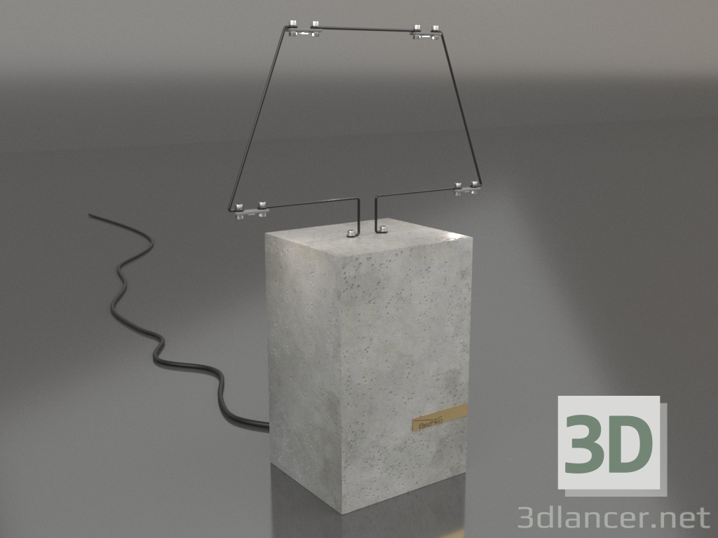 3d model Lámpara de sobremesa LÍNEA - vista previa