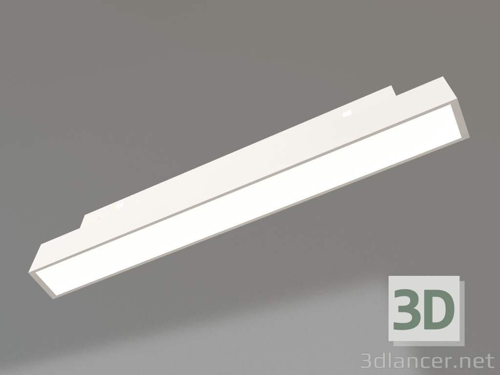 modello 3D Lampada MAG-ORIENT-FLAT-L235-8W Warm3000 (WH, 80°, 48V) - anteprima