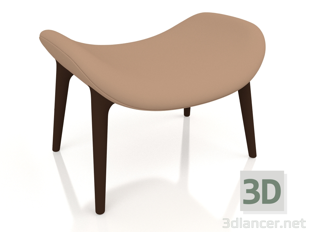 3d model Lodge otomano VIPP467 - vista previa