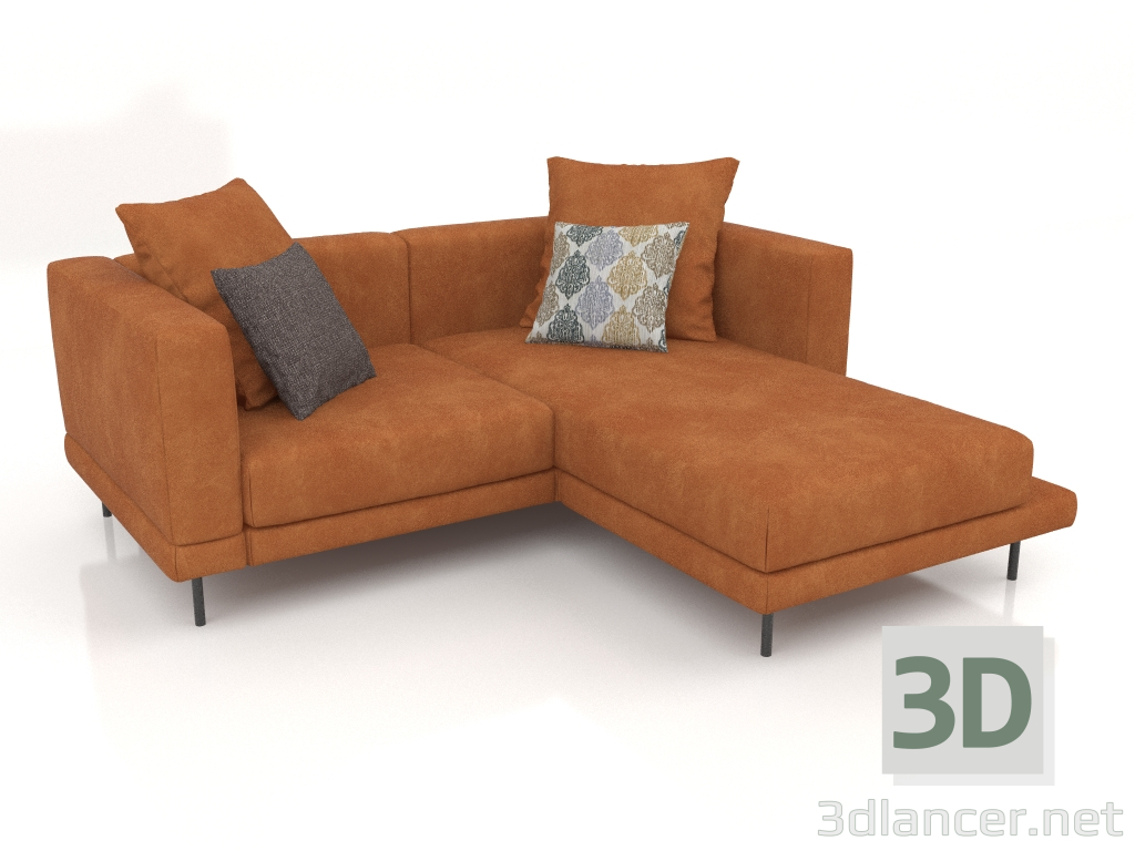 3d model Carol sofa 1960 x 1800 (Tessio 33) - preview