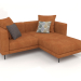 3d model Carol sofa 1960 x 1800 (Tessio 33) - preview