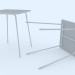 3d model Stool - preview