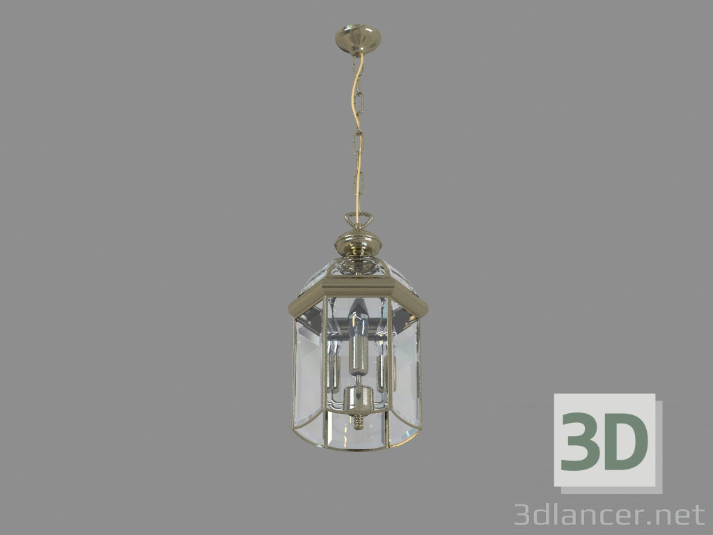 3d model Pendant light A6505SP-3AB - preview