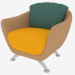 3d model Sillón Alabama (10) - vista previa