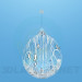 3d model Chandelier - preview