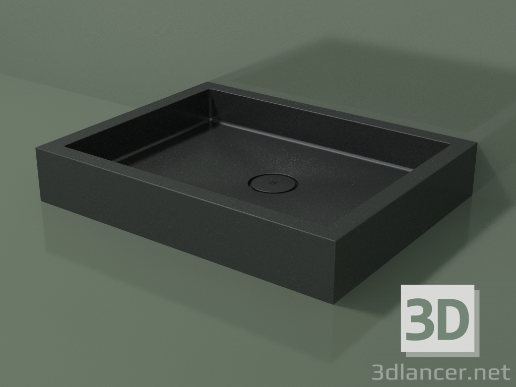 modèle 3D Receveur de douche Alto (30UA0110, Deep Nocturne C38, 90x70 cm) - preview