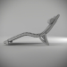 modèle 3D de Chaise longue en contreplaqué acheter - rendu