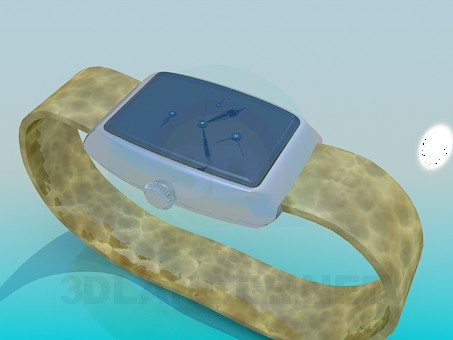 modèle 3D Women watch - preview